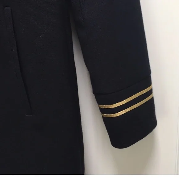 Zara Military Navy Jacket - Picture 6 of 9